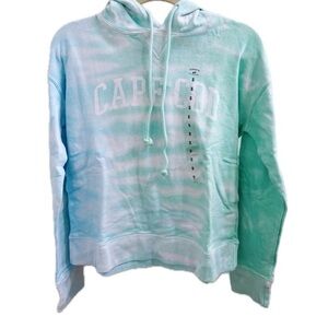 Cuffy’s Tie Dye Cape Cod Hoodie in Blue and Green